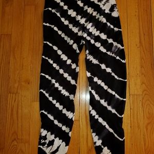 Pink brand tie dye leggings